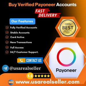 Get Verified Payoneer Accounts