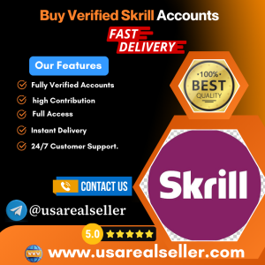 Get Verified Skrill Accounts